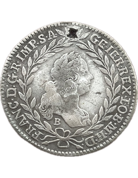 20 Kreuzers 1765 GR Francis I Autrian Empire