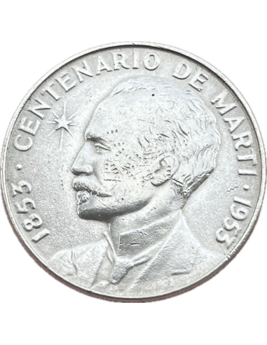 1 Peso 1953 Jose Marti