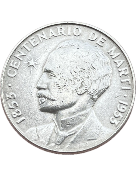1 Peso 1953 Jose Marti