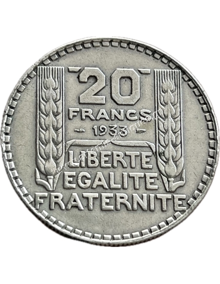 20 Francs 1933 France