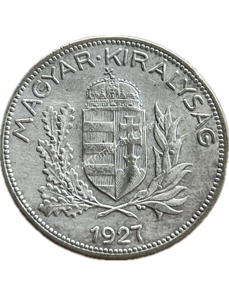1 Pengo 1927 Miklos Horthy Ουγγαρία AU-UNC
