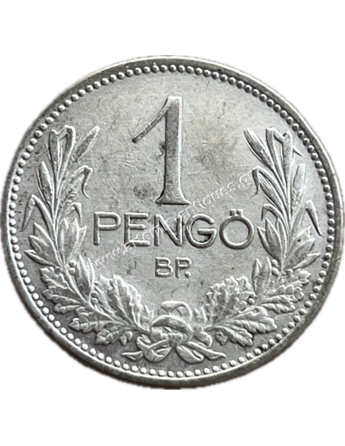 1 Pengo 1927 Miklos Horthy Ουγγαρία AU-UNC