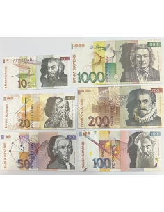 Tolarjev Χαρτονομίσματα 1992 Σλοβενία