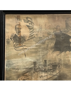 Το Ανδραγάθημα του Βότση, Τορπιλλισμός Φετίχ Μπουλέντ, Χρωμολιθογραφία 2