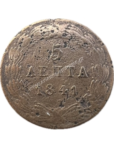 5 Lepta 1841 Othon 2