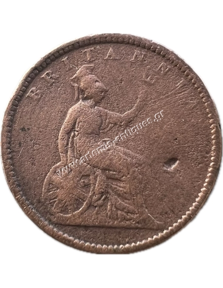 1 Λεπτό 1848 no dot Victoria Ιονικό Κράτος