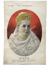''New Aristophanes'' Olga Queen of the Hellenes, Chromolithography 1892