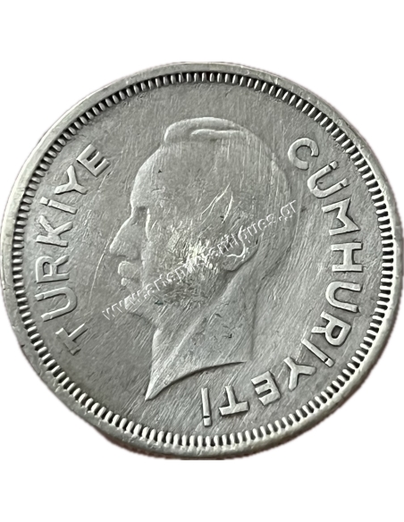 1 Lira 1940 Turkey Key Date
