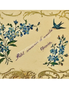 ''Petit souvenir d' amitié'' Miniature Painting 2