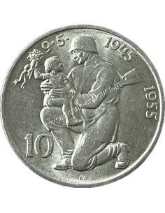 10 Korun 1955 Czechoslovakia
