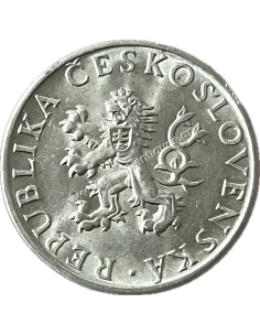 10 Korun 1955 Czechoslovakia 2