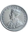 1 Rupee 1917 with dot George V Βρετανική Ινδία