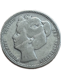 25 Cents 1905 Wilhelmina Netherlands
