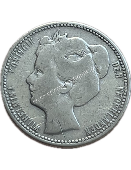 25 Cents 1905 Wilhelmina Ολλανδία
