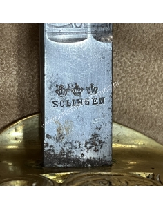 Greek Royal Cavalry Sword, King George A era, ''Three Crowns'' 2