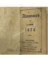Almanacco per l'anno 1874 - 2 Lire Banca Nazionale d'Italia