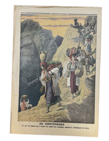 The heinous crime of a fanatic in Elassona, Le Petit Journal, November 17, 1912