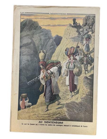 The heinous crime of a fanatic in Elassona, Le Petit Journal, November 17, 1912