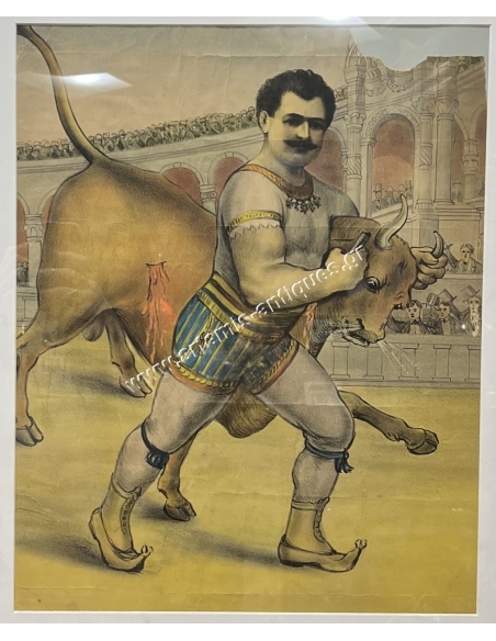 Ηρακλής Π. Κουταλιανός, Λίμα Περού 1878 Χρωμολιθόγραφη αφίσα