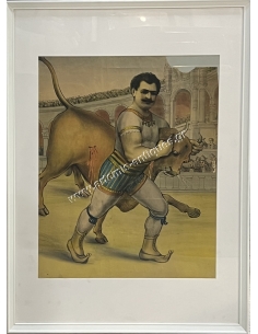 Ηρακλής Π. Κουταλιανός, Λίμα Περού 1878 Χρωμολιθόγραφη αφίσα
