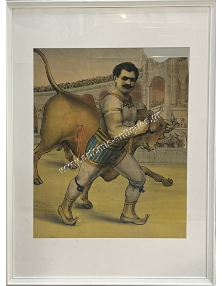 Hercules P. Koutalianos in Lema, Peru 1878 chromolithography