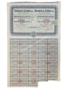 BANK OF SAMOS, Title of 5 shares 1925