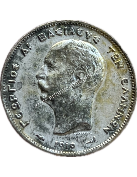 1 Drachma 1910 George A