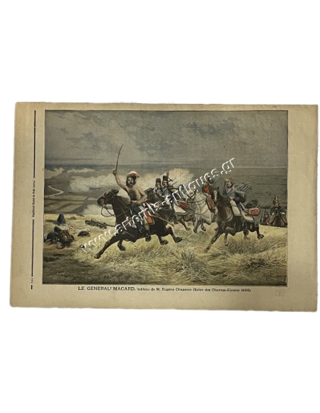 The guests of France, Leopold II and Crown Prince Nicholas,October 6, 1895 Le Petit Journal