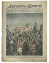 Εορτασμοί στους δρομους της Αθήνας, Δεκέμβριος 1920, La Domenica del Corriere