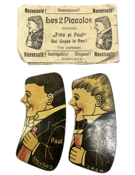 "Fritz et Paul", Optical Illusion 1850-1900