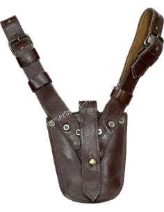 Greek Army leather Sam Browne Sword Frog