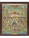 The Hellenic Pantheon of 1821 Chromolithography