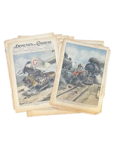 Collection of Lithographs with Accidents, La Domenica del Corriere