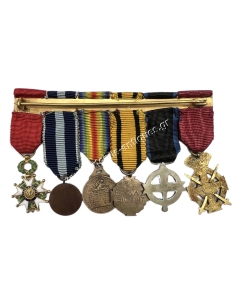 Bar of 6 Miniature Medals 2