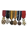 Bar of 6 Miniature Medals
