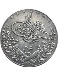 20 Qirsh 1327-6 / 1914 Mehmed V Αίγυπτος