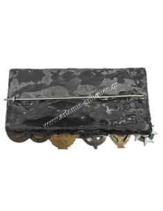 Μπαρέτα με 6 Μετάλλια Μινιατούρες Βαλκανικοί Πόλεμοι και Α' Παγκόσμιος 2