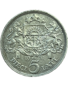 5 Lati 1931 Λετονία 2
