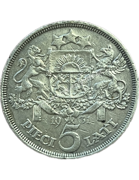 5 Lati 1931 Λετονία