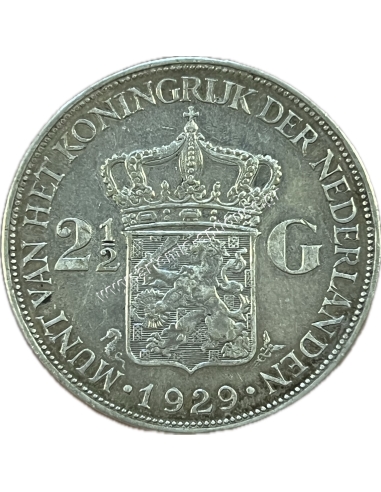 2 1/2 Gulden 1929 Ολλανδία
