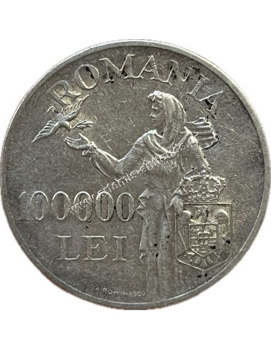 100.000 Lei 1946 Mihai I Romania