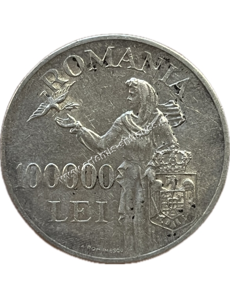 100.000 Lei 1946 Mihai I Ρουμανία