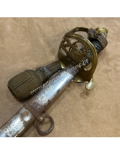 Greek Royal Cavalry Sword, King George A era, ''Three Crowns''