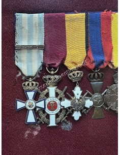 Greek Bar of 7 Medals WWII 2