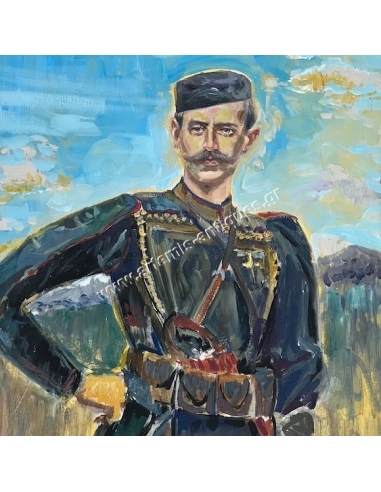 Παύλος Μελάς, Ελαιογραφία