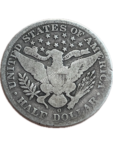 1/2 Dollar 1903 O Barber Half Dollar