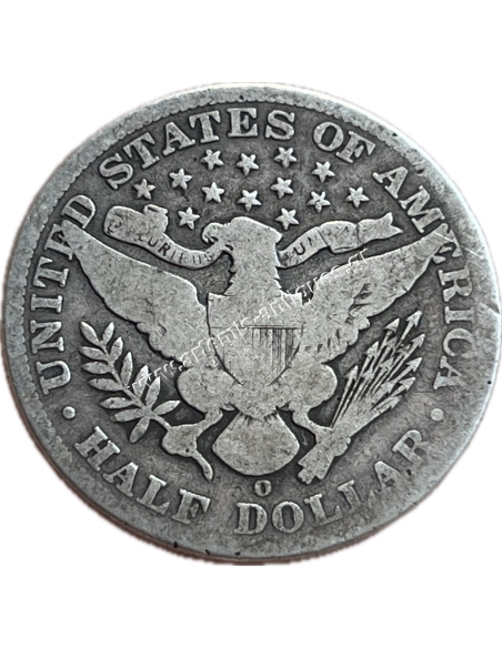 1/2 Dollar 1903 O Barber Half Dollar