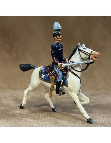 Mounted Officer of the Greco-Turkish War by Emmanouilidis