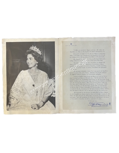 January 4, 1965 Queen Frederica