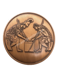 26th Chess Olympiad Thessaloniki 1984, Copper medal in its box 2